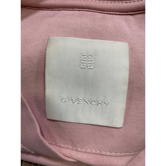 Givenchy Lace Insert Pink T-Shirt Size S - Picture 4 of 5